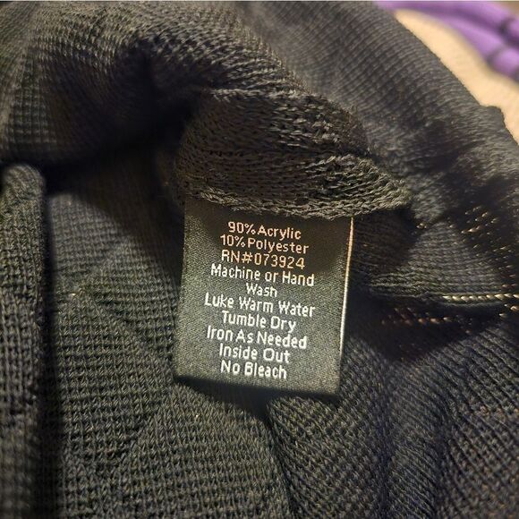 MISOOK Jacket Black Green Purple - Size XL - Picture 9 of 9